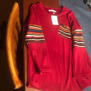 Fun Red Sweat Shirt